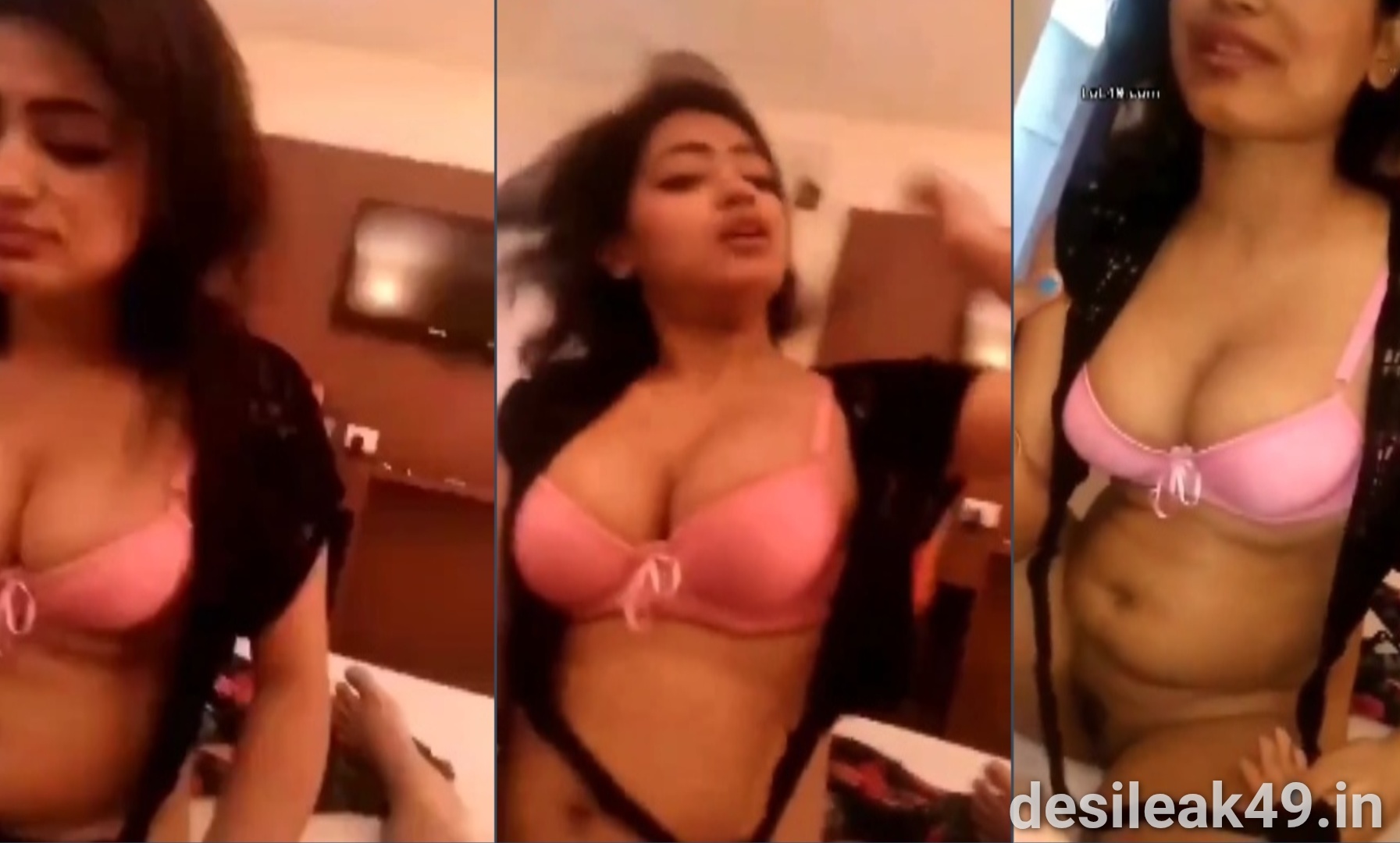 Cute delhi girl semi-nude mms